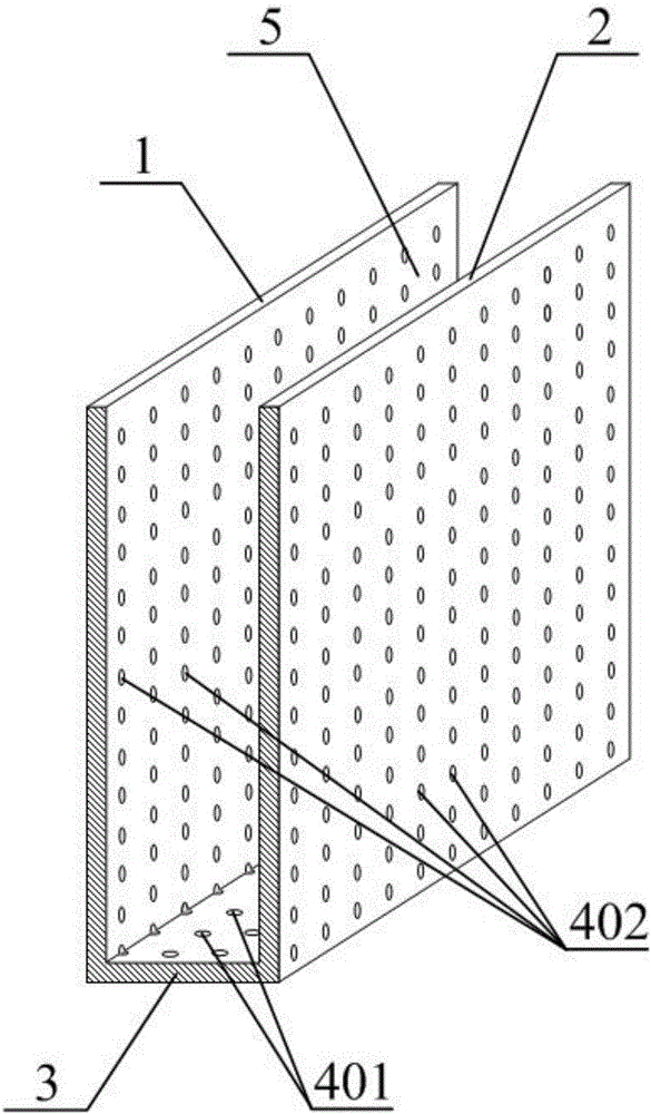 Permeable paving belt convenient for permeable paving road maintenance and permeable paving road