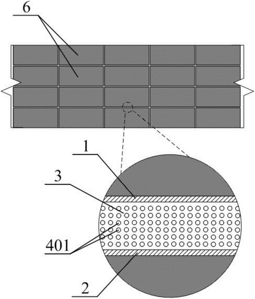 Permeable paving belt convenient for permeable paving road maintenance and permeable paving road