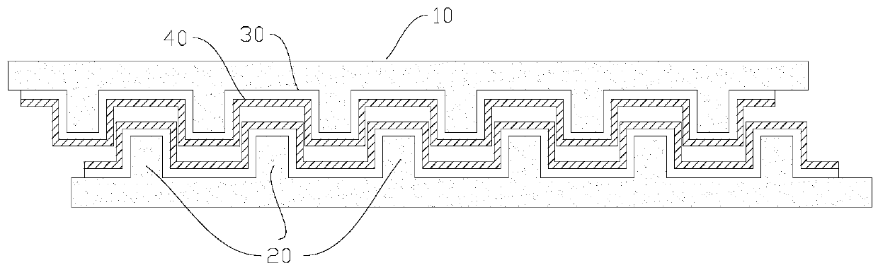 Flexible conductive composite film for sensor and preparation method thereof, and flexible sensor