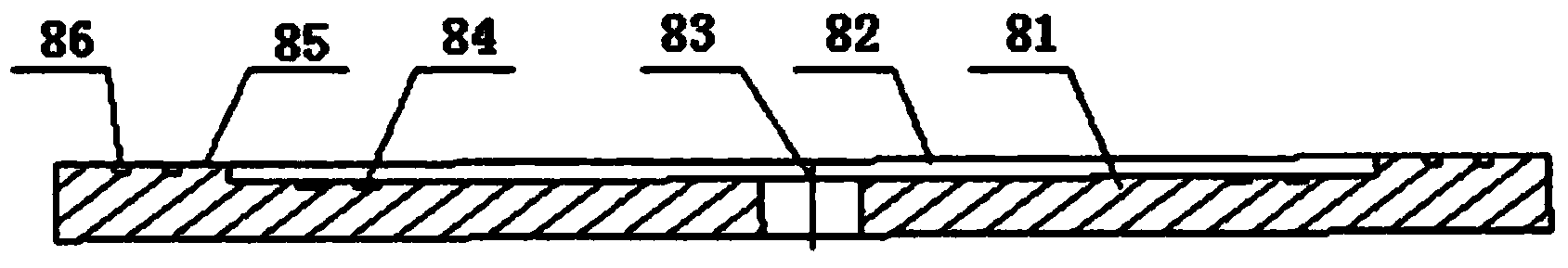 Closed hydrostatic workbench of heavy-duty vertical milling machine