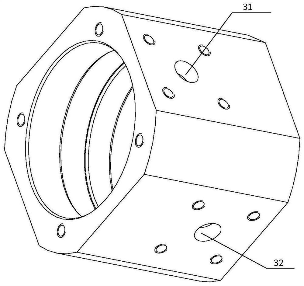 Stacked column type two-dimensional multi-plunger monoblock pump