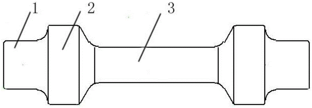 Preparation Technology of Large Integral Forged Axle Bridge of Modern Track Low-floor EMU