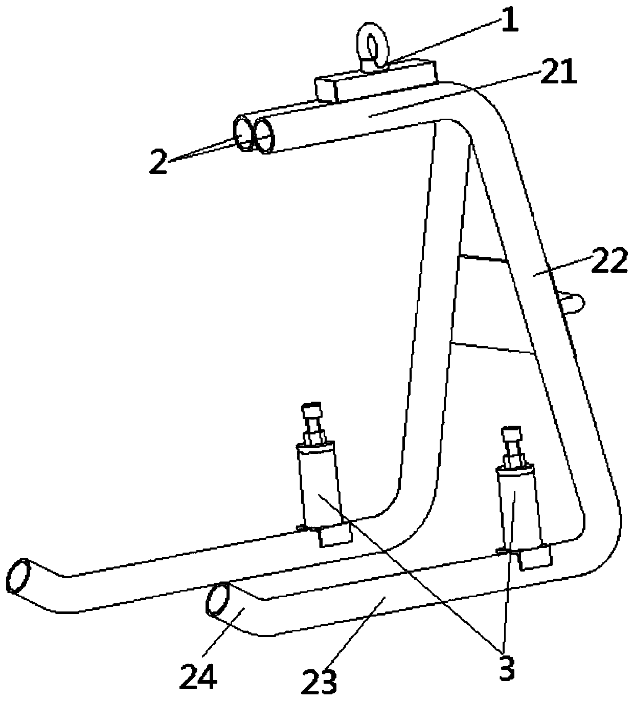 Lifting appliance for box-type parts