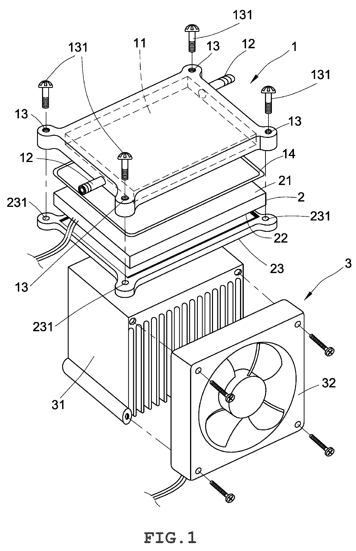 Heat exchange system for water temperature control