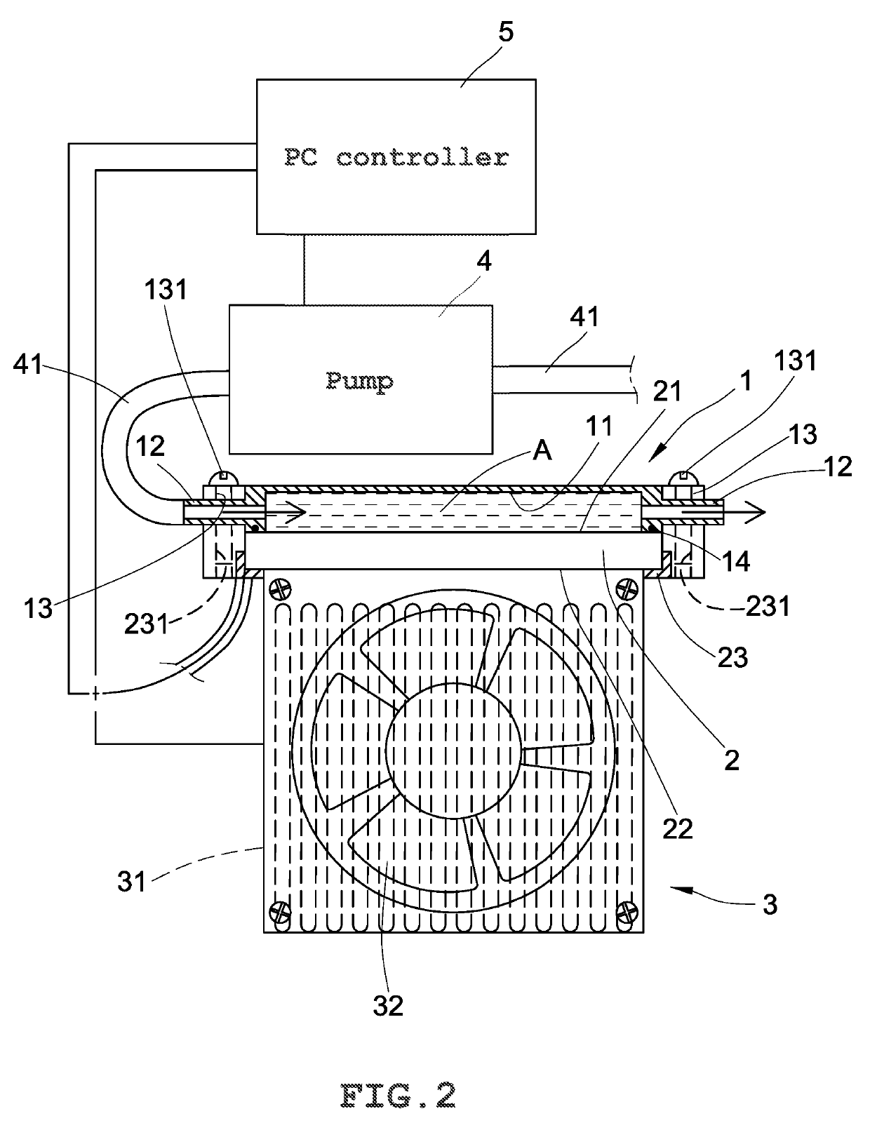 Heat exchange system for water temperature control