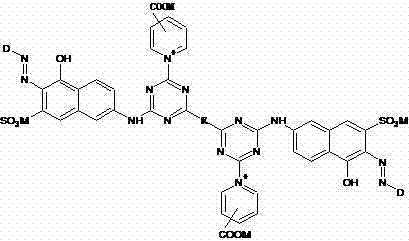 Reactive dye printing paste for flat net or rotary screen printing and preparation method of reactive dye printing paste