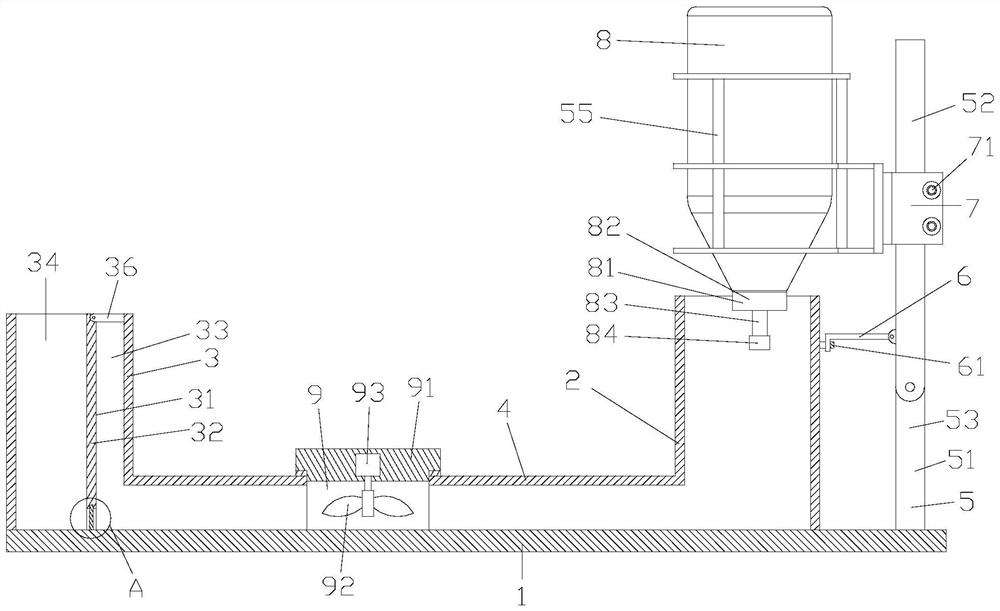 A glue automatic replenishment device