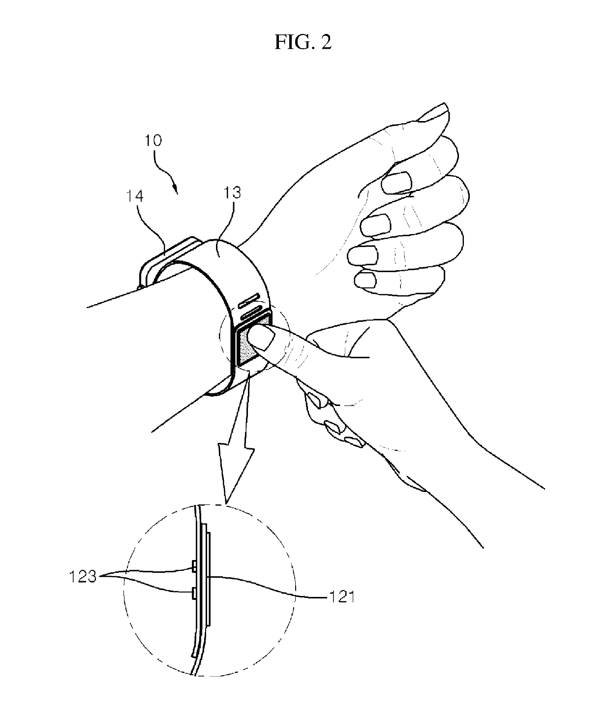 Smart watch and operating method using the same