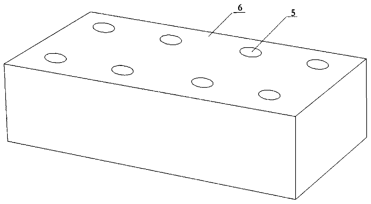 Integral dry hanging process of earthenware brick curtain wall