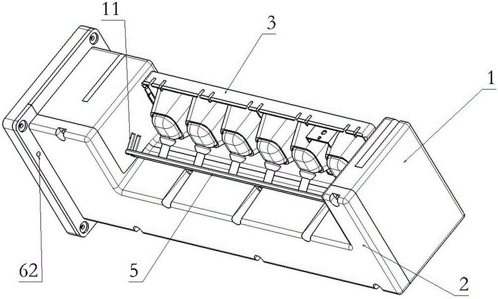 Temperature-induction infrared ice making machine with ice blocks jacked out of bottoms of flexible ice molds