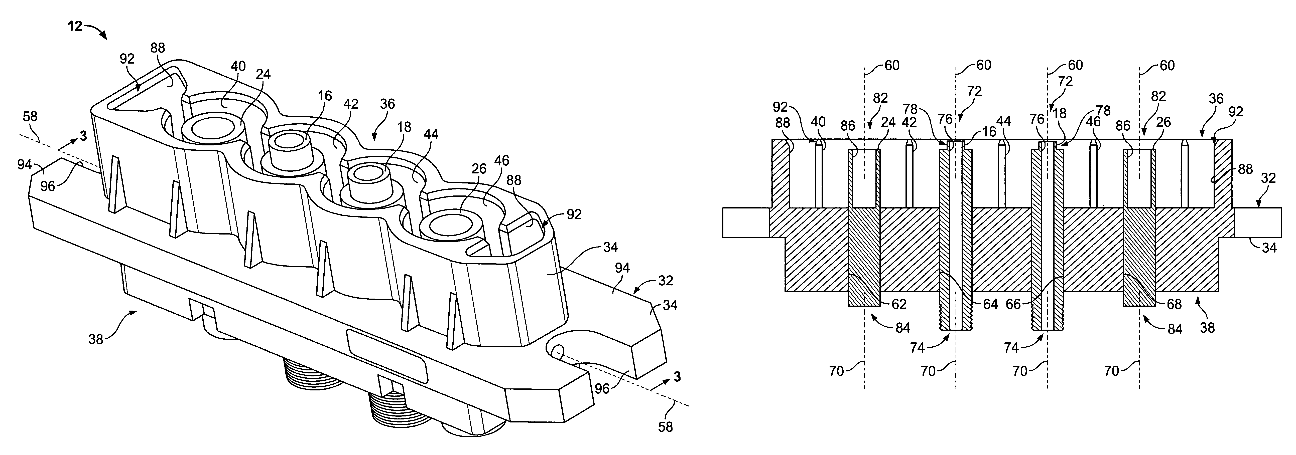 Electrical connector having a fluid coupling