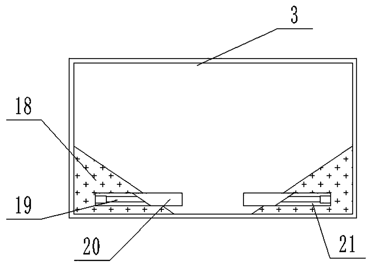 Environment-friendly solid-liquid separation device for kitchen waste