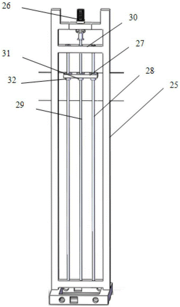 An automatic handling device for the I-shaped wheel of the stranding machine