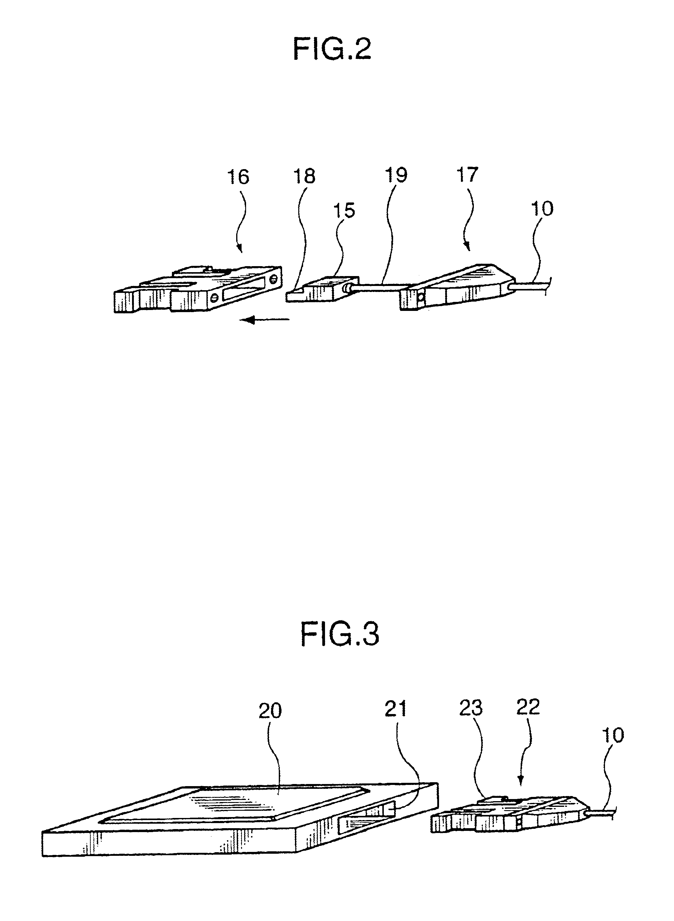 Optical module and connecting construction for optical module