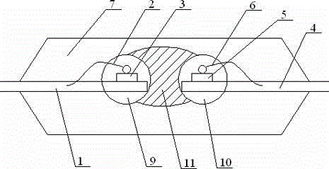 Packaging structure and packaging technology improving optical coupler reliability