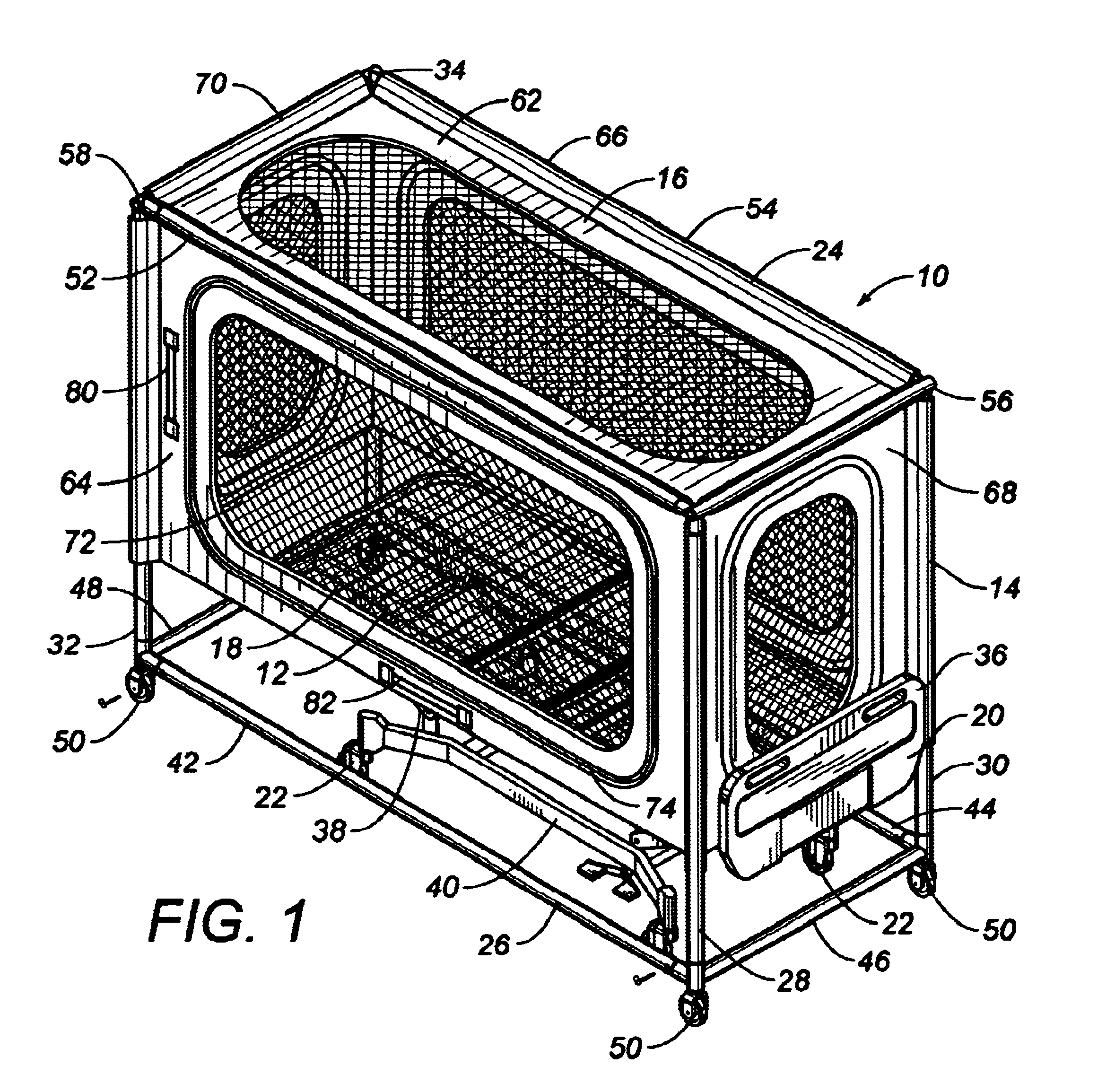 External frame enclosure bed apparatus