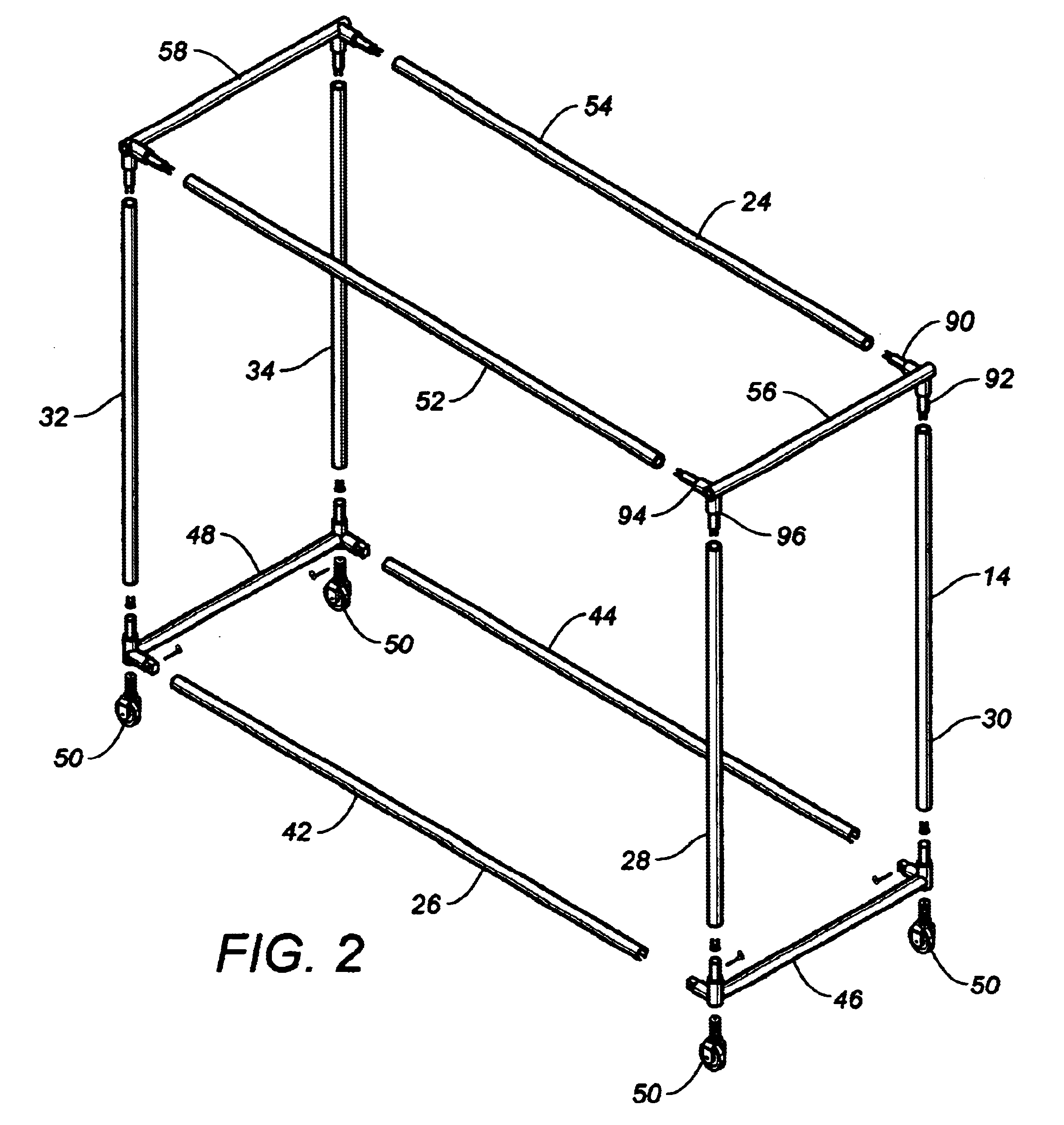 External frame enclosure bed apparatus