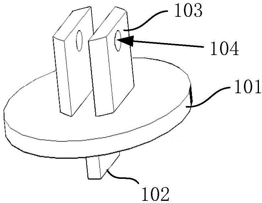 Device and method for testing metal corrosion fatigue crack extension