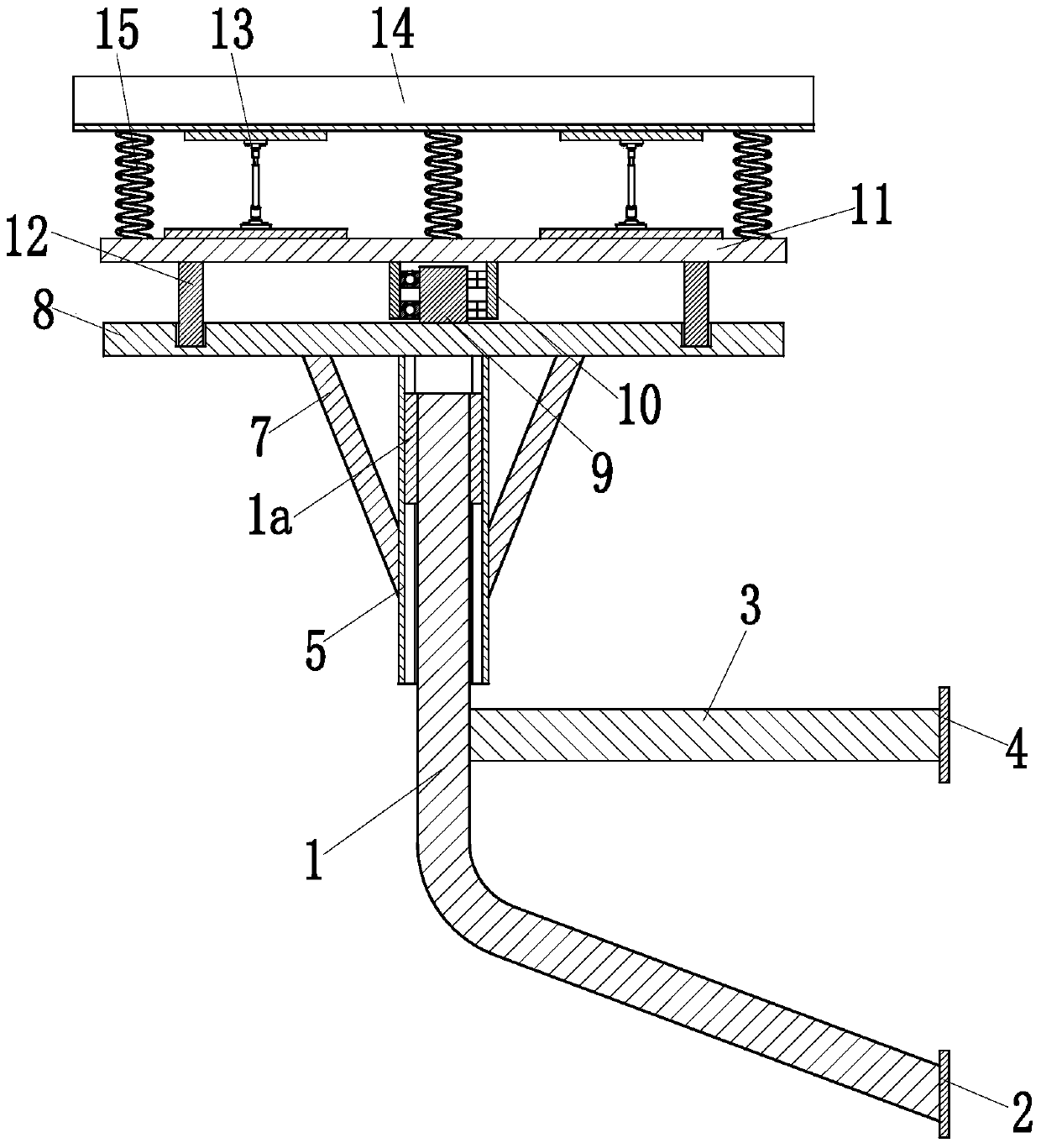 A special vibration damping device for automobile steering wheel based on parallel mechanism