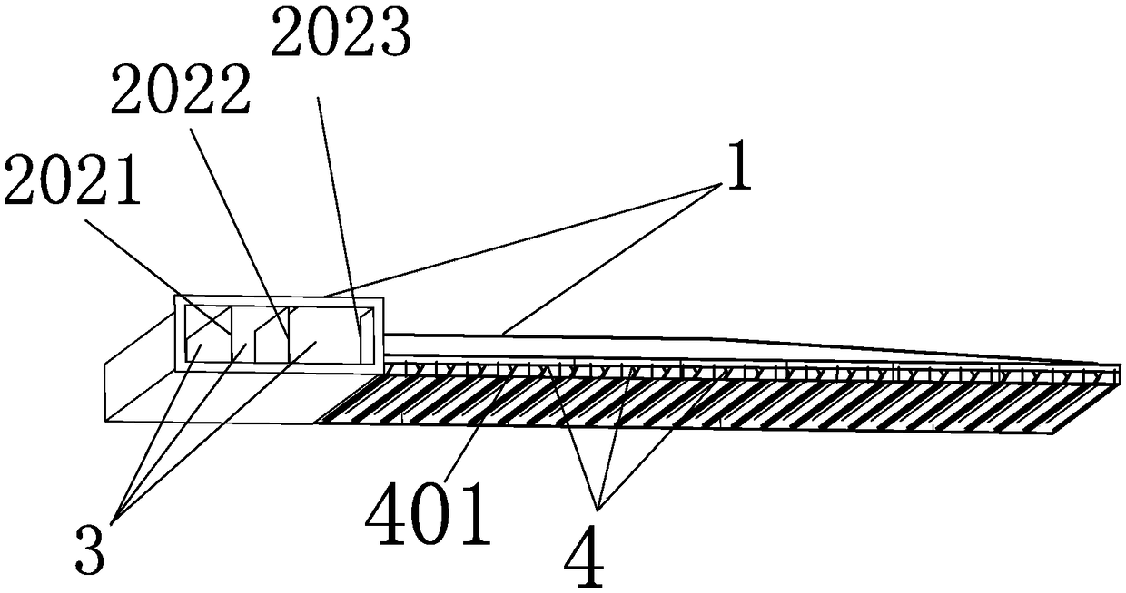 Blowing device