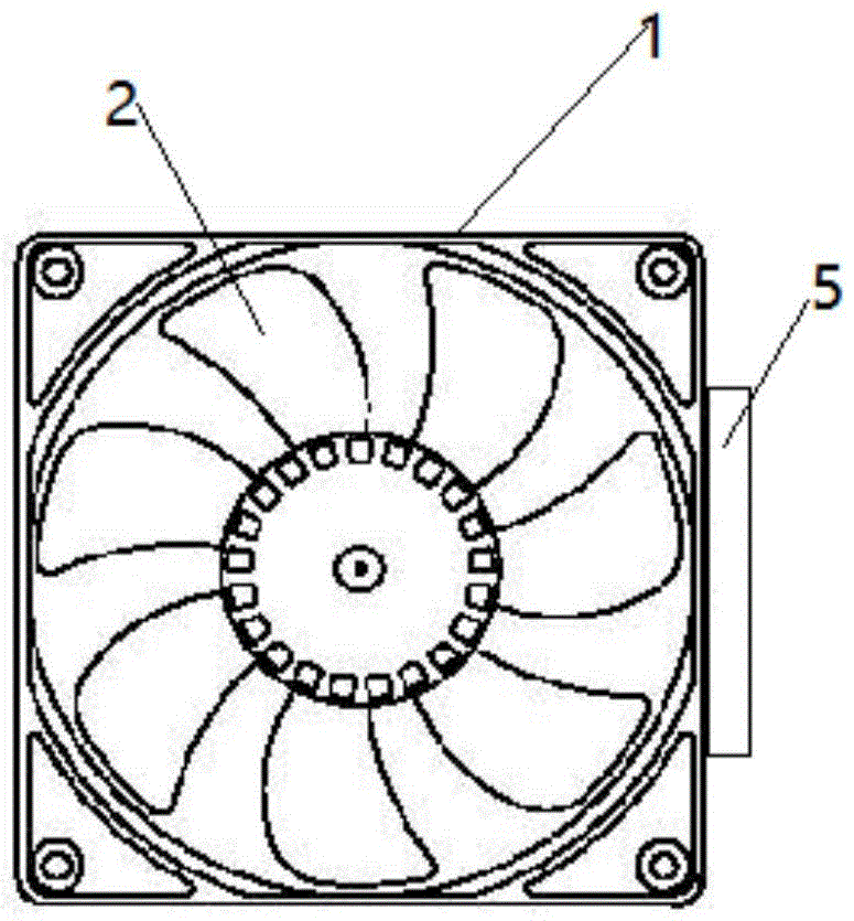 Compact fan heater