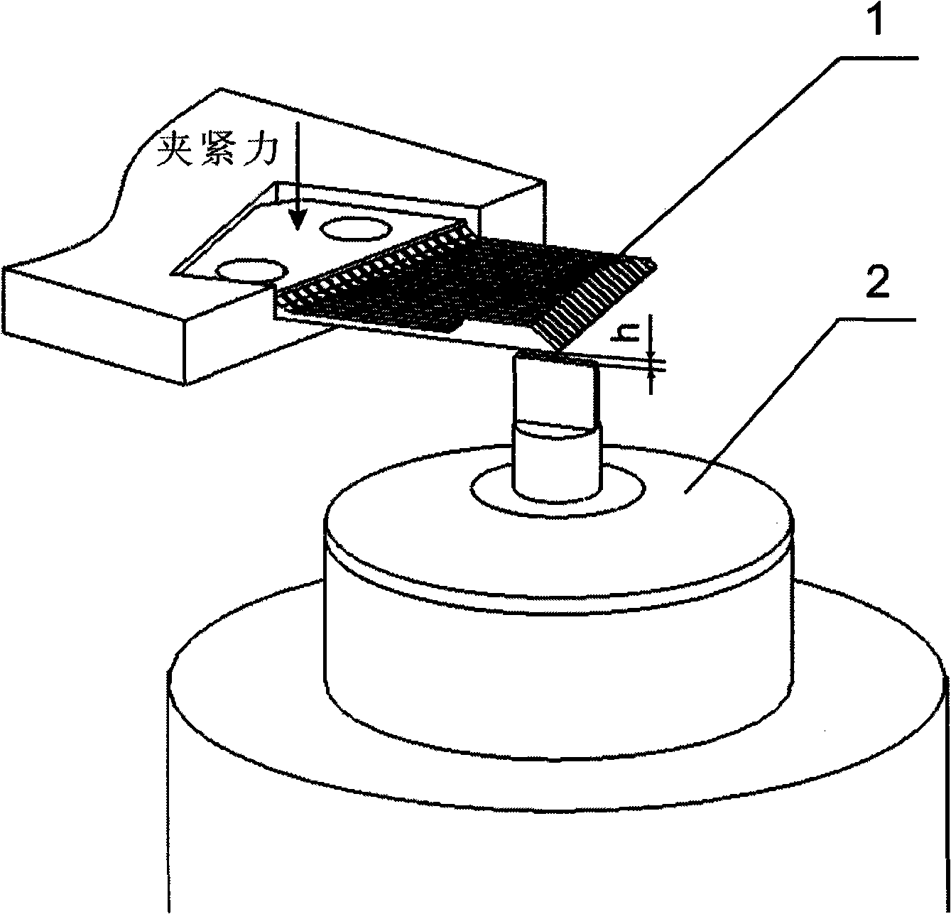 Sensor and test device for testing tone key of musical box