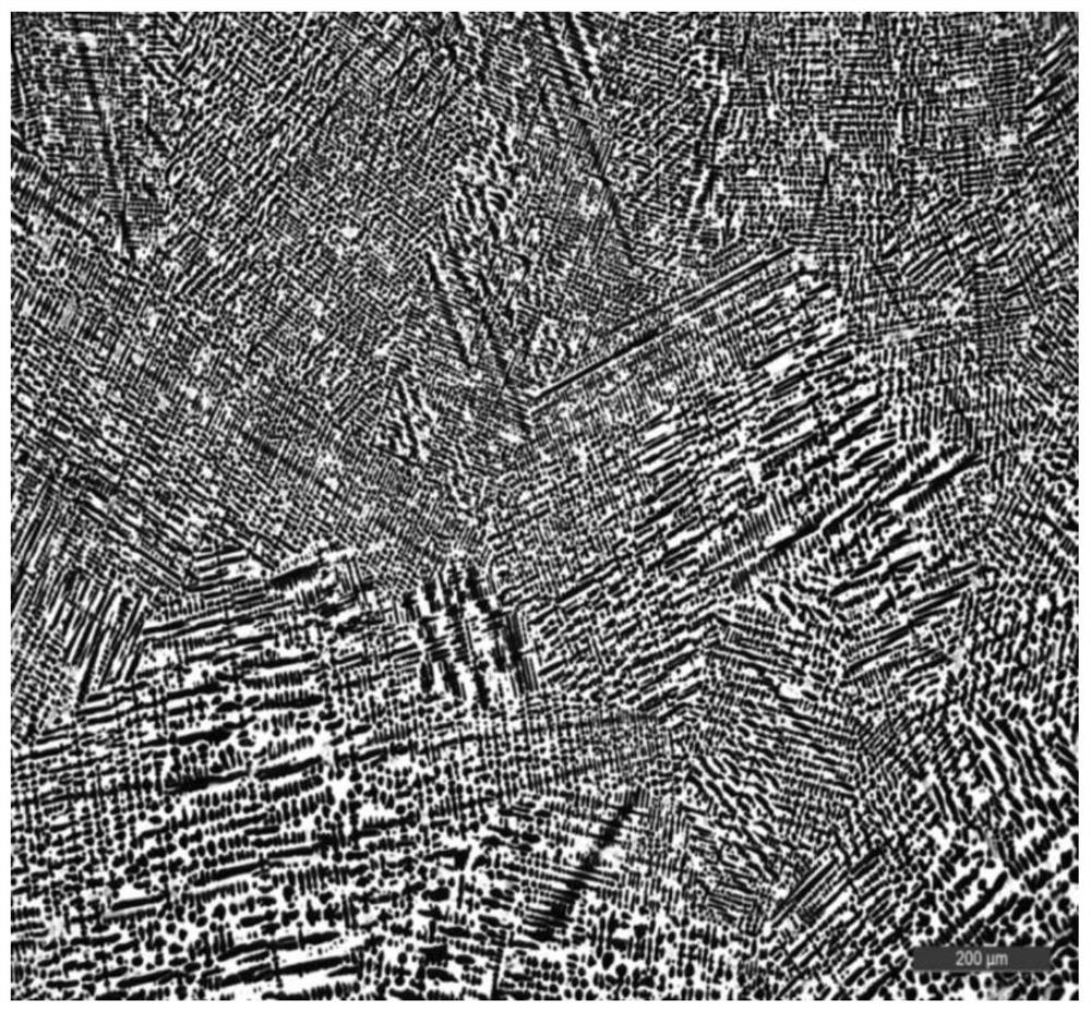 A kind of copper-iron master alloy with uniform composition and preparation method thereof