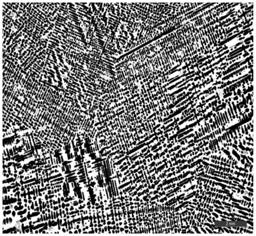 A kind of copper-iron master alloy with uniform composition and preparation method thereof