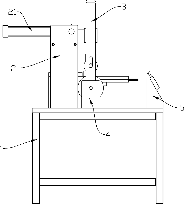 Profile bending device