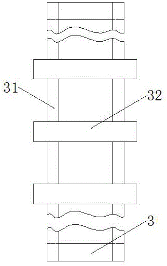 Gear slot batched cleaning device