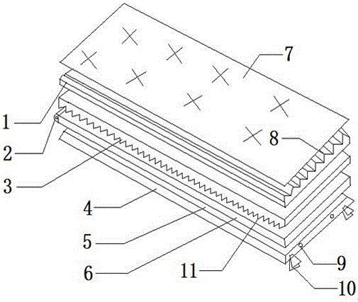 LCD backlight module convenient to demount