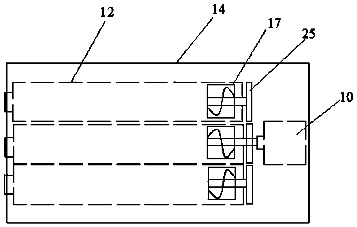 Coal mine underground sump dredging device