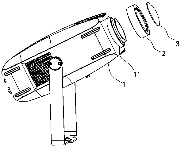 Method for sharing waterproof lamp shell by different optical systems