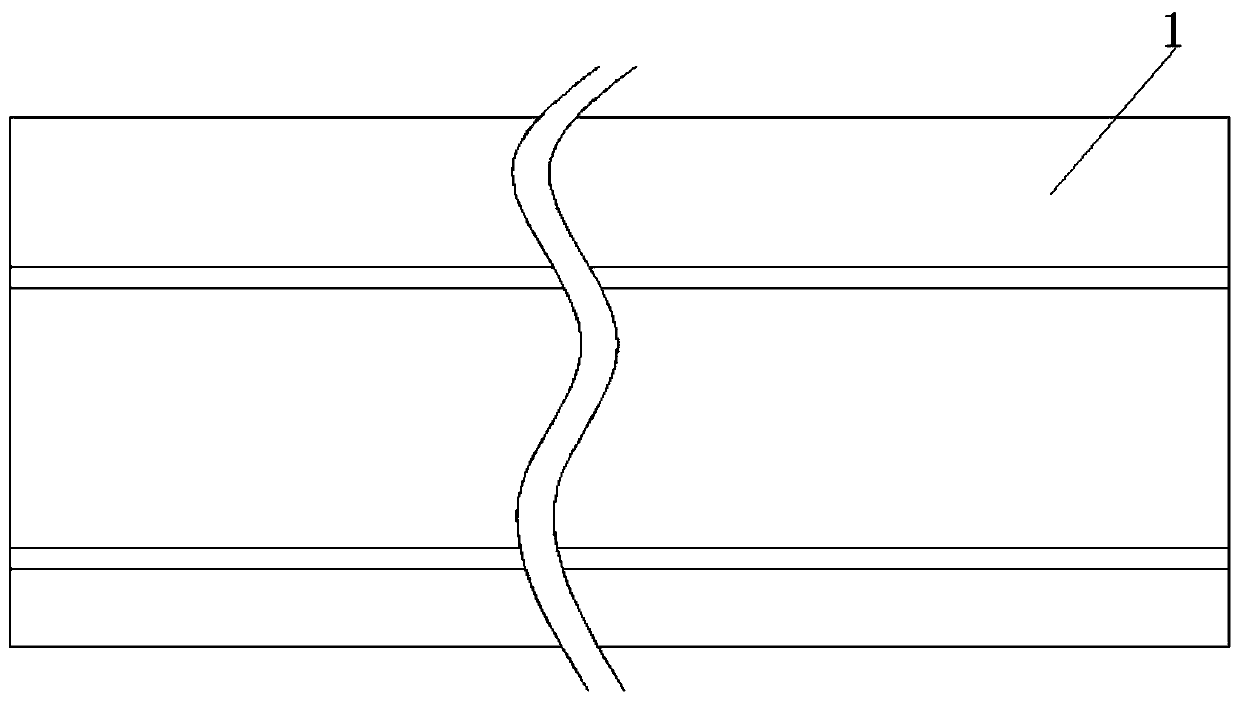 Jacquard broach made of carbon fiber composite material and manufacturing method