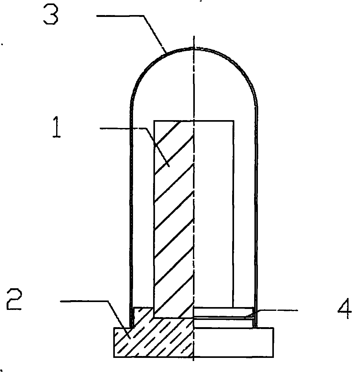 Passive adsorbing and sampling device for detecting concentration of volatile contaminant in indoor air