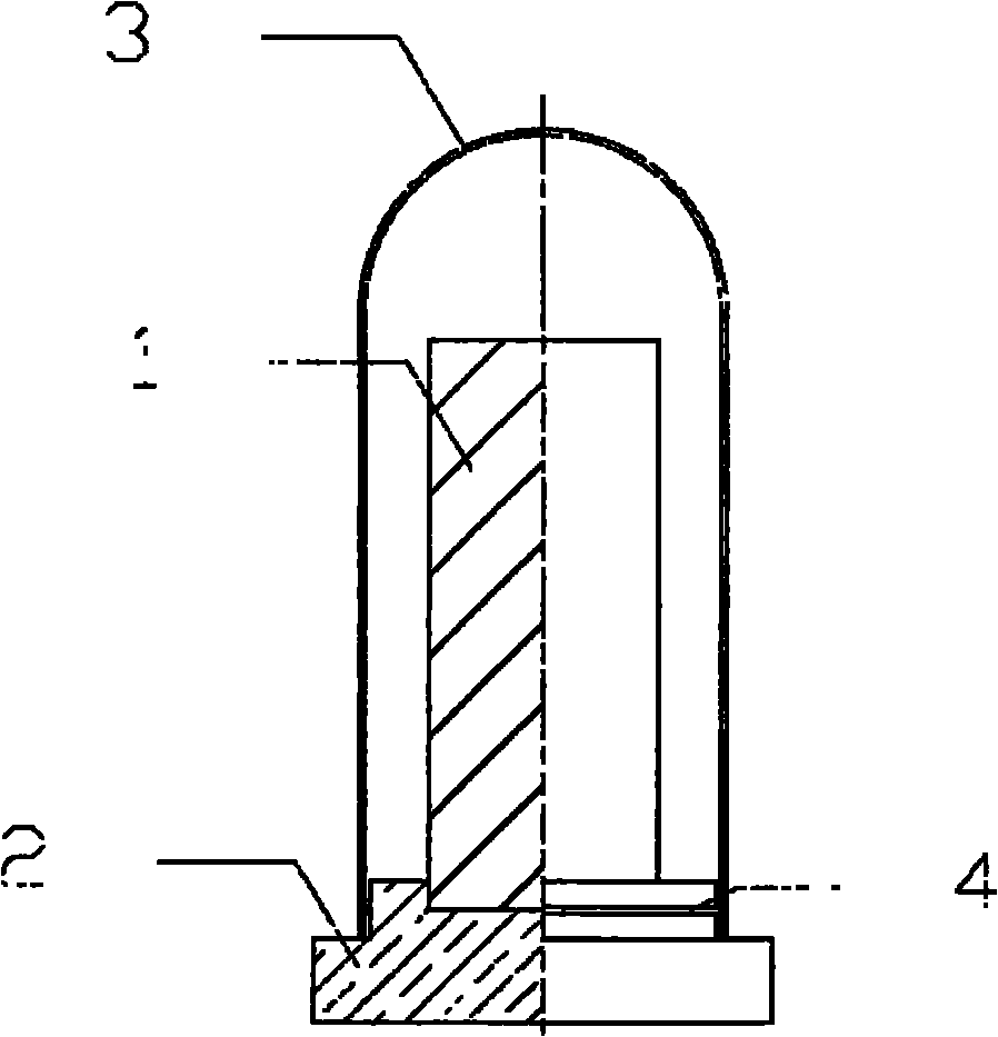 Passive adsorbing and sampling device for detecting concentration of volatile contaminant in indoor air