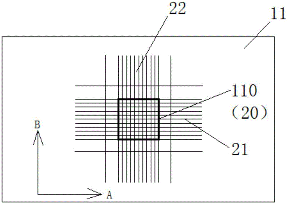 Method for testing color layer falling-off rate of color film substrate