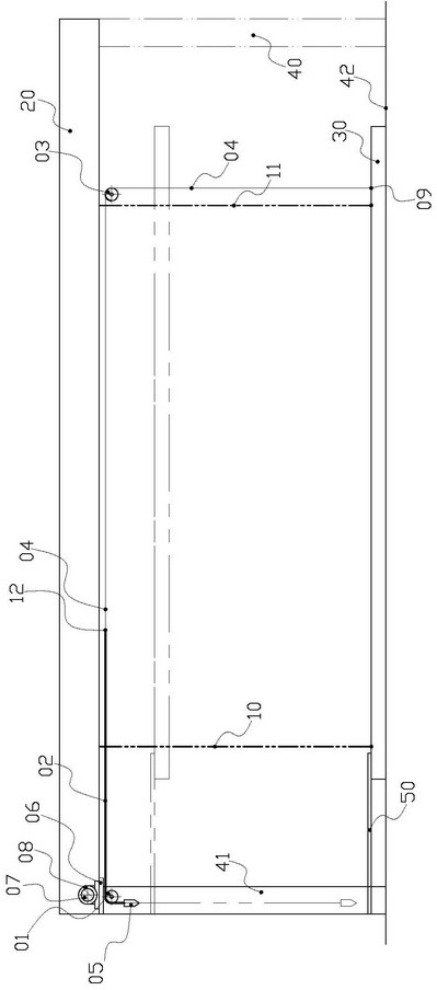 Chain dynamic anti-falling matched rigid dynamic anti-falling device