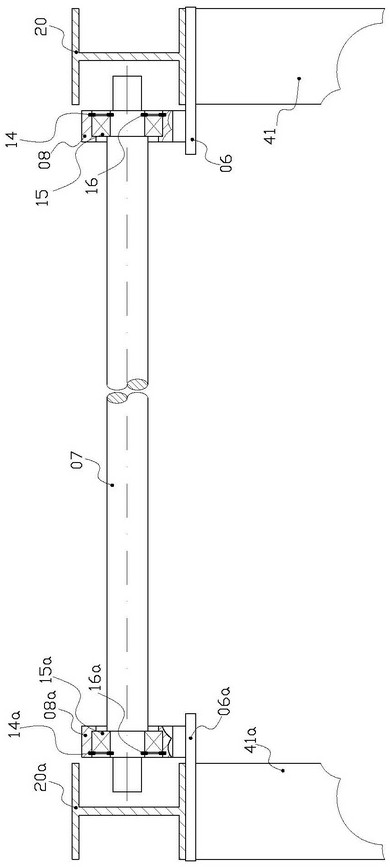 Chain dynamic anti-falling matched rigid dynamic anti-falling device