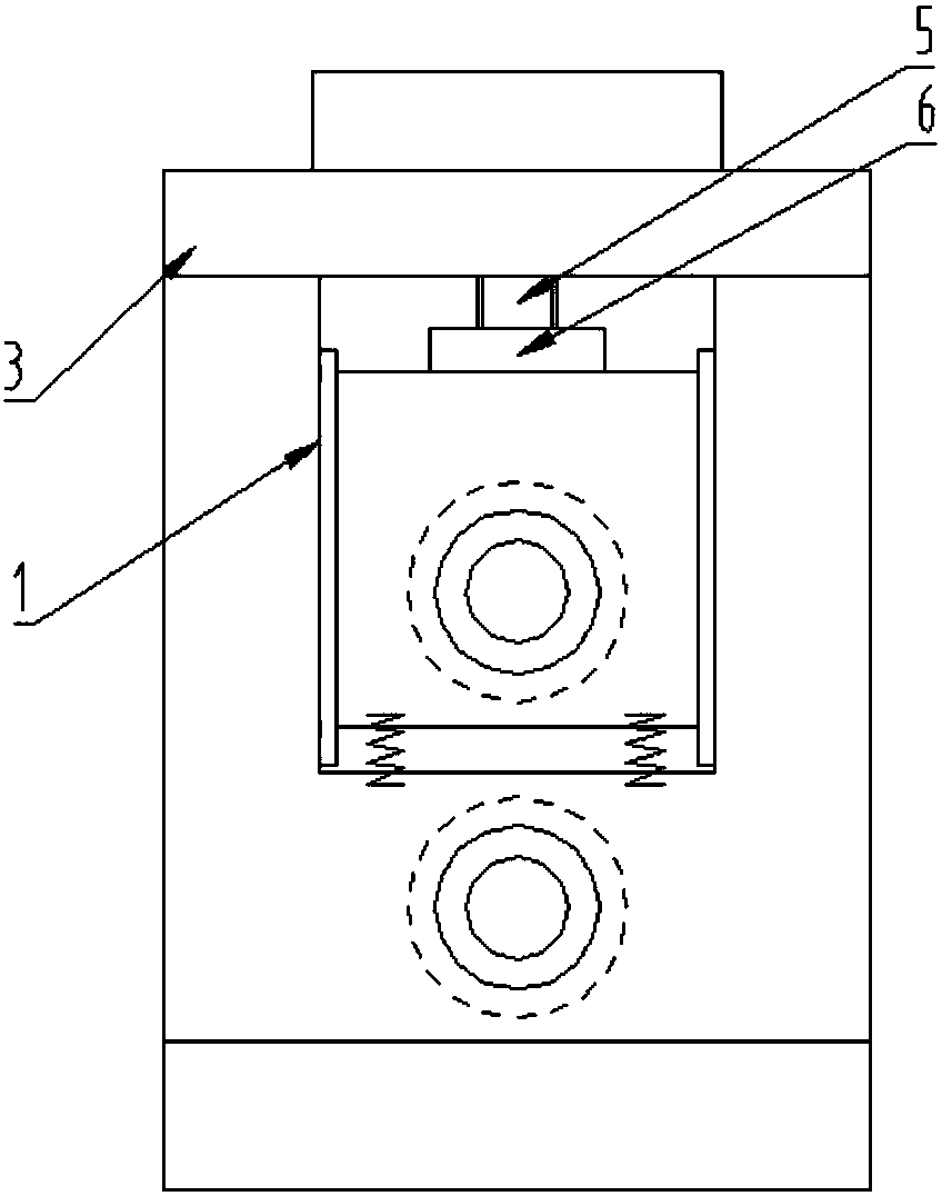 Frameless combination type permanent magnet synchronous linear motor direct-driven roll-forging machine