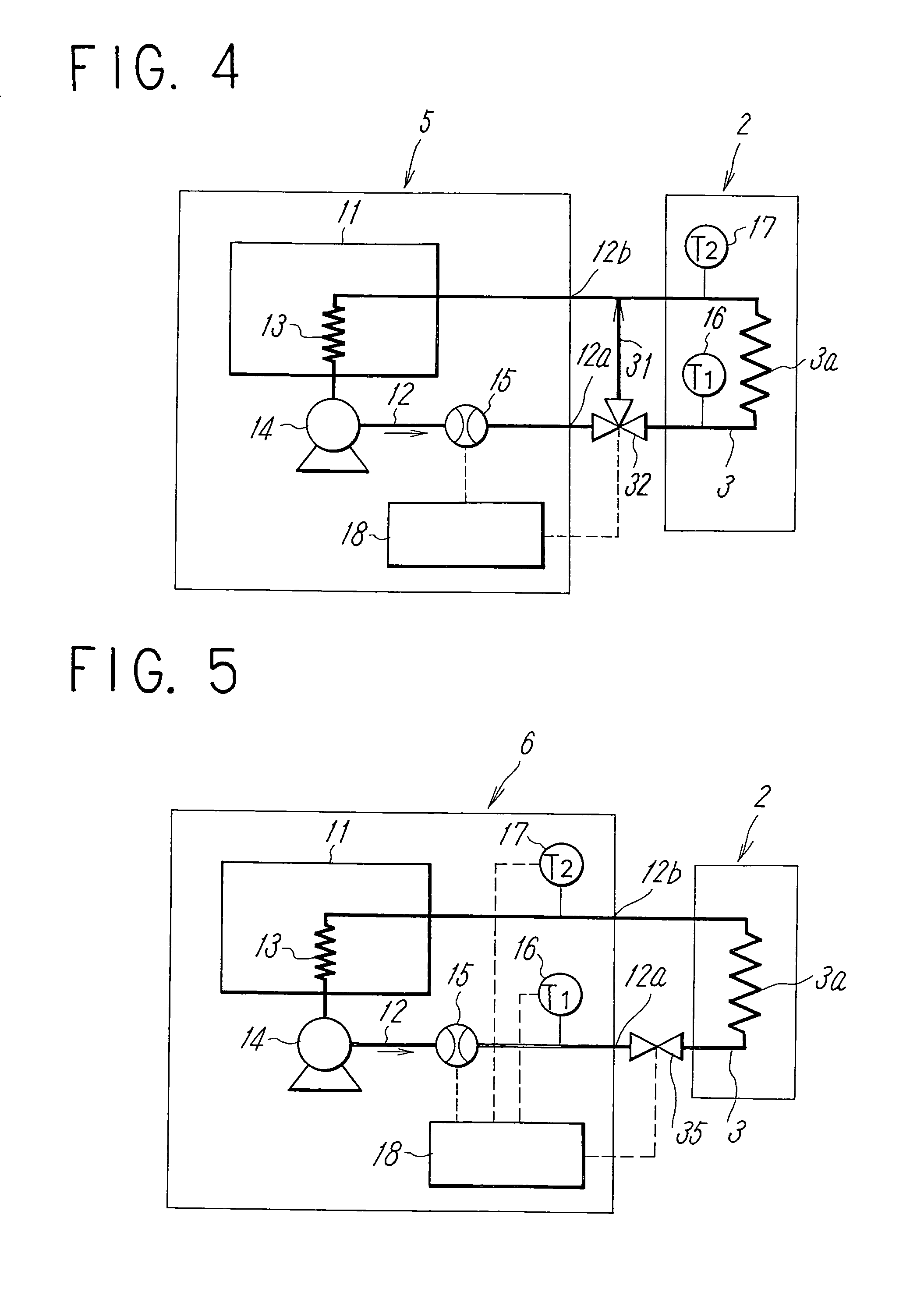 Constant temperature liquid circulating device and method of controlling temperature in the device