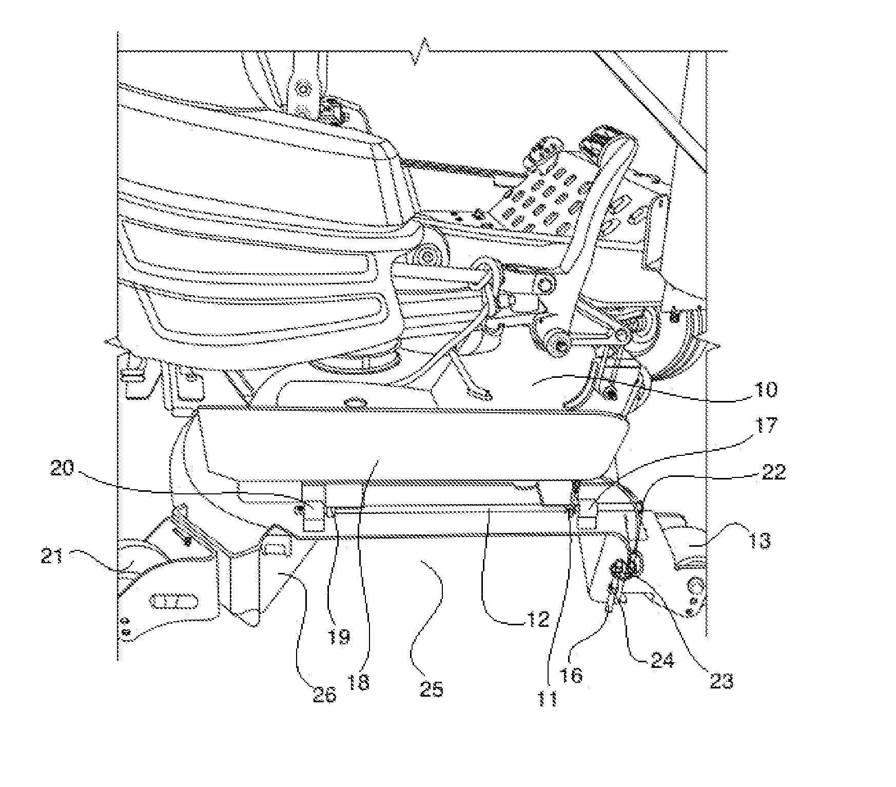 Mulch plate assembly