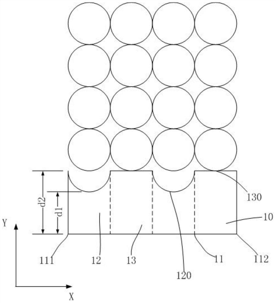 Bottle pushing mechanism, bottle packaging device and bottle pushing method