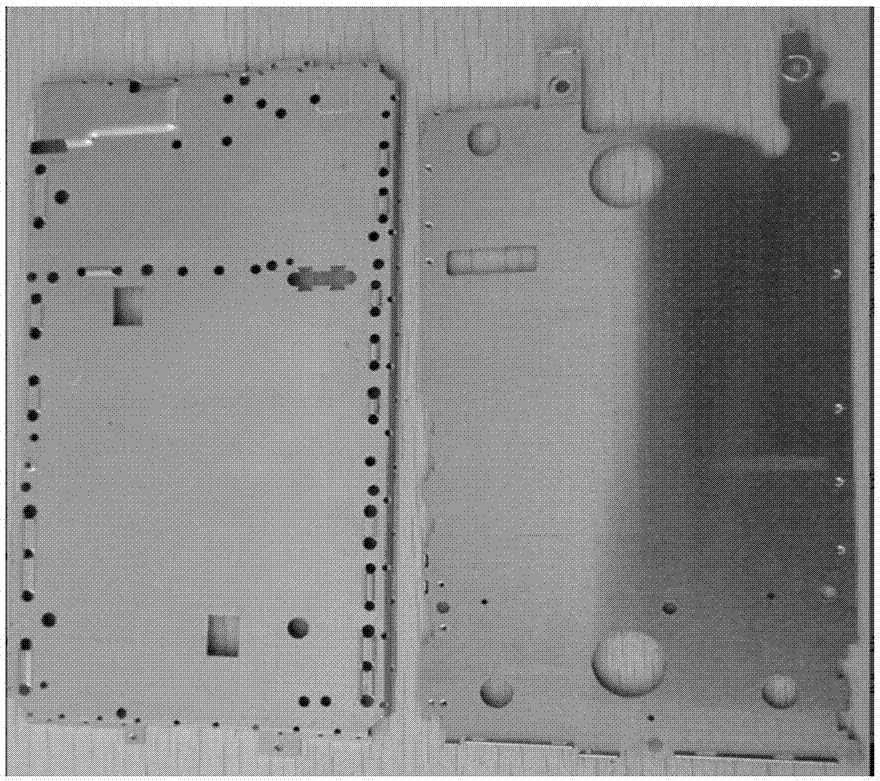 High-strength mobile phone medium plate aluminum alloy strip and preparing method thereof