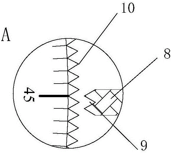 Preparation device and preparation method of blind joint-containing rock-like sample