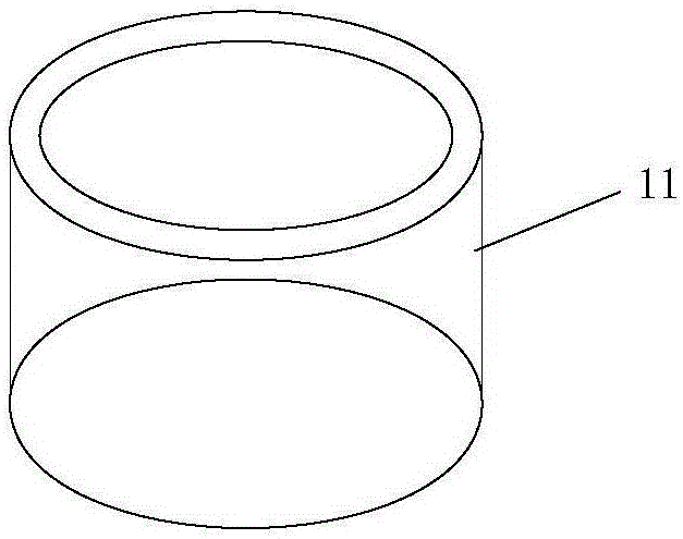 Preparation device and preparation method of blind joint-containing rock-like sample