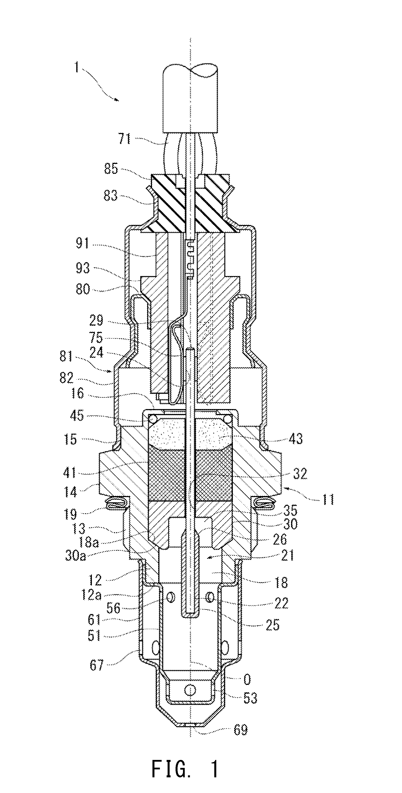 Method for manufacturing sensor intermediate product and method for manufacturing sensor