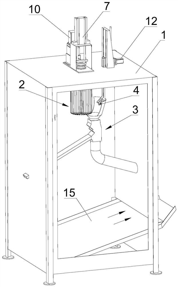 Laid egg collecting device for hermetia illucens