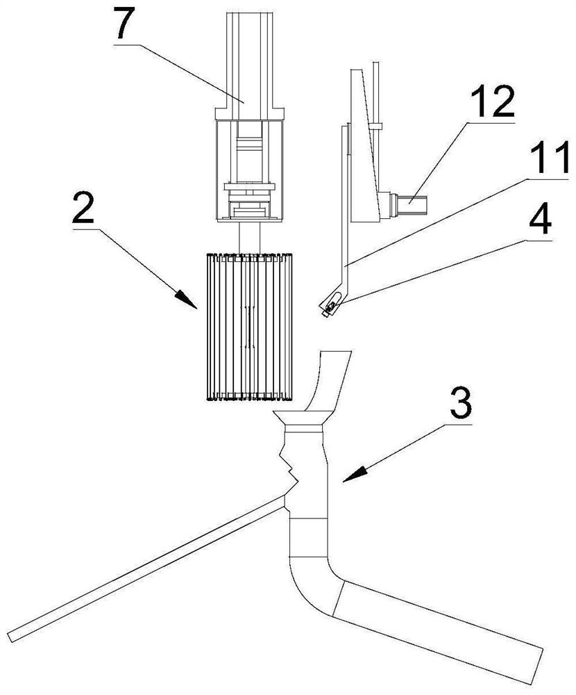 Laid egg collecting device for hermetia illucens