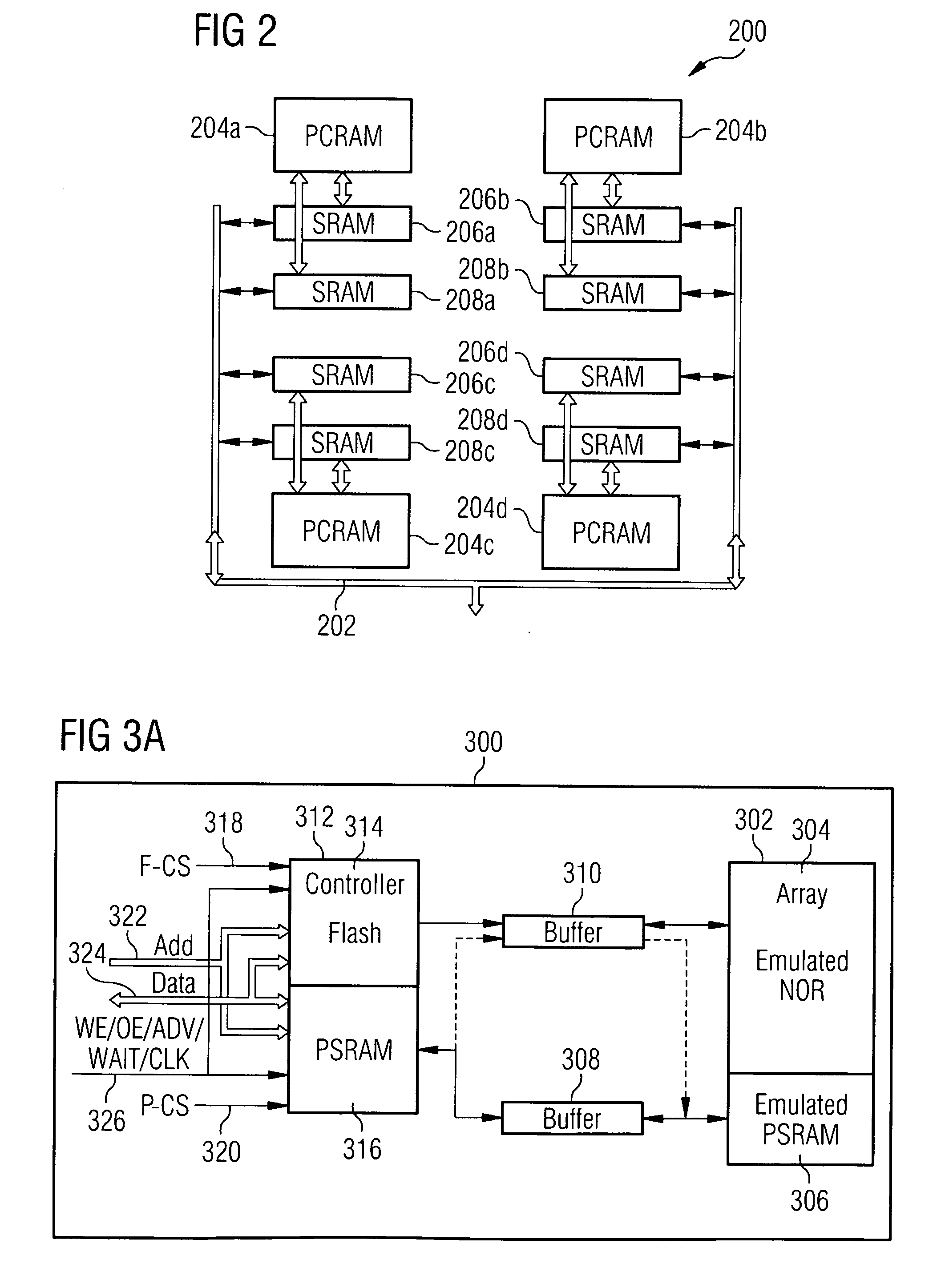 Emulated Combination Memory Device